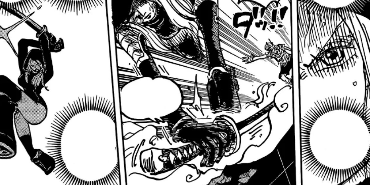 One Piece Chapter 1095: Sanji's Confrontation with Saturn and the Unveiling of his Devil Fruit Powers - -927809810