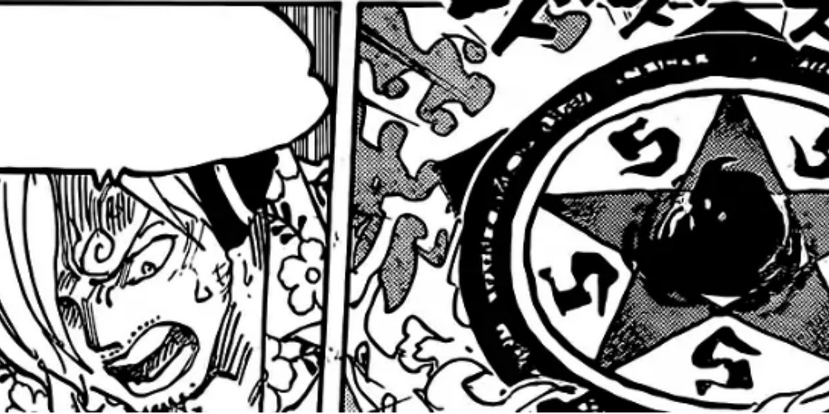 One Piece Chapter 1095: Sanji's Confrontation with Saturn and the Unveiling of his Devil Fruit Powers - 977651858