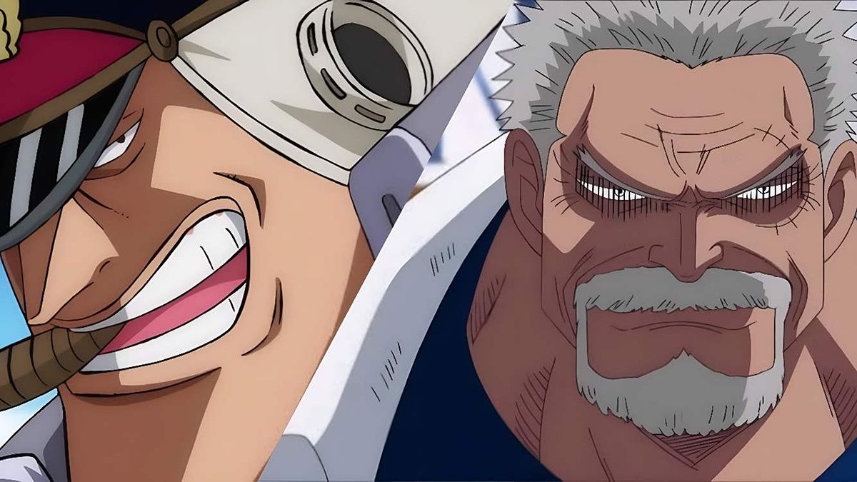 Is Garp reaching his limit in One Piece Chapter 1087? - -1983217354